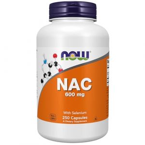 Now Foods, NAC (N-Acétyl Cystéine), 600mg Dépôt de 3 Jours, Complément Alimentaire, 250 Capsules végétaliennes, Testé en Laboratoire, Sans Soja, Sans Gluten, Sans OGM (NaturProdukte, neuf)