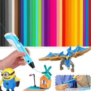 32 couleurs, 320 pièces de recharge pour stylo 3D Doodler Start 3Doodler Start - Recharge chaque couleur 4D - Faible température d'impression - Filament PCL (Jly Store, neuf)