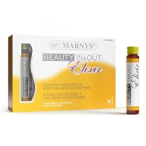 MARNYS BEAUTY IN & OUT ELIXIR &ndash; pr&eacute;paration liquide pour compl&eacute;ter l&rsquo;alimentation, s&rsquo;utilise conform&eacute;ment aux conseils du fabricant et devient un alli&eacute; fiable dans la routine de tous les jours. et fac (Parafarmaciasolucar, neuf)