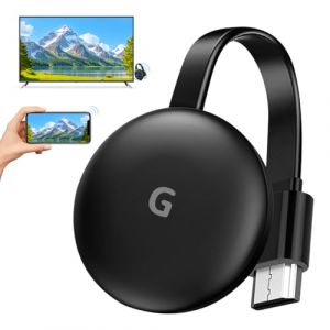 CLIUNT Dongle HDMI sans Fil,5G Miracast HDMI Dongle sans Fil WiFi,1080P Wireless Adaptateur D'affichage sans Fil pour TV, Android/iOS/Windows, Mac/DLNA, Airplay (DongGuanShi YiHai DianZiShangWuYouXianGongSi, neuf)