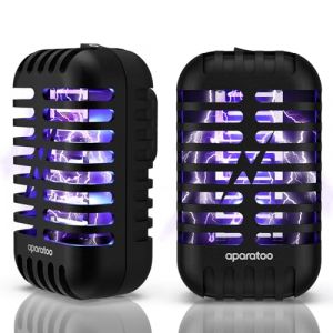 Lampe Anti Moustique 2 Pack, Prise Anti Moustique Tueur de Tue Mouche Electrique, Pi&egrave;ge &agrave; Insectes UV &Eacute;lectrique d'Int&eacute;rieur Destructeur d'Insectes pour Mouches, Moustiques, Mites (Mr. T&J, neuf)