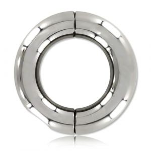 Inoki - Anneau segment acier vissable pour Prince Albert - Jonc/Tige 6 mm, Diamètre 13 mm (INOKI PIERCING, neuf)
