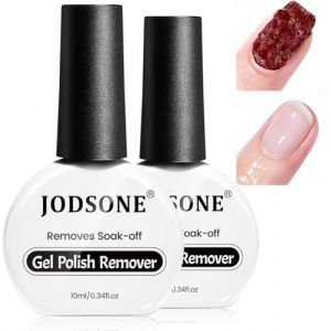 JODSONE Dissolvant Vernis Semi Permanent 10ML x 2 - Décapant Express pour Vernis Gel (3-5 Min) Sans Trempage ni Foil (Shengtiannail, neuf)