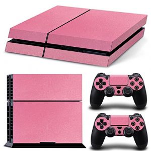 Mcbazel Autocollant antid&eacute;rapant Autocollant en Vinyle Peau Couverture Plaques adh&eacute;sives Autocollantes pour PS4 d'origine Uniquement (Pas pour PS4 Slim/Pro) Pink (InniSpec, neuf)