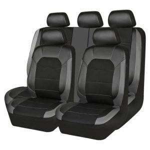 REIJAX 9pcs Voiture Housses De Siège Ensemble pour Peugeot 3008 II (Phase II, 2020) 2020-2023 Avant Et Arrière étanche Confortable Cuir Respirant Couvre-Siège Accessoires,B (Wang Nuan's Direct Store, neuf)