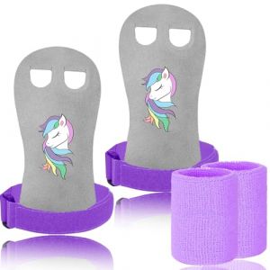 FINGER TEN Gants Gym Enfant/Adulte Manique Protection Paumes with Bracelets de Sport Bande Paire, Gants Protection Paumes pour Exercice Traction/Crossfit/Barre/Gymnastique (Animaux, M) (Finger Ten Golf Shop, neuf)