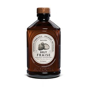 BACANHA - Sirop Bio et Brut - Sirop saveur Fraise - Pour Eau, Apéritif, Cocktail, Limonade et Thé Glacé - 400 mL (Bacanha, neuf)