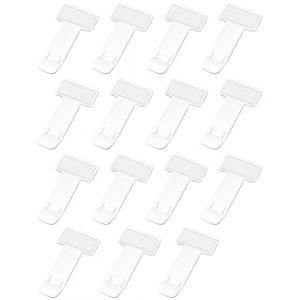 BARRU 15Pcs Clip de Ticket de permis de Pare-Brise,Clip de Ticket de Parking Ticket Auto-adh&eacute;sif, Plastique Ticket de Parking Clip, pour permis de Voiture, Camion et Caravane, Billets et factures (STAR PENGPENG, neuf)