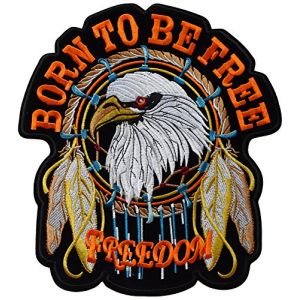 topt mili ecusson Aigle capteur de Reve Indien us USA Moto Biker Eagle thermocollant Grand Format 30x27,5cm patche Badge (destockandco (vendeur francais), neuf)