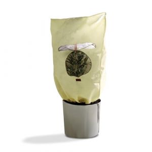 Bio Green Sac pour Plantes en Pot Window XL - 100 x 80 cm - Protection Contre Le Gel et l'hiver - Housse de Protection pour Plantes en Pot + fen&ecirc;tre de visualisation - Protection des Plantes (BioGreen GmbH, neuf)