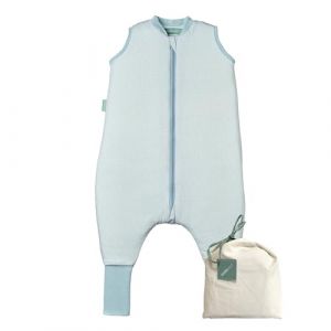 molis&co. Gigoteuse été - Gigoteuse Bébé Tog 1-100% Coton (Oeko-TEX) - Coton Turbulette Gigoteuse Longueur Ajustable (120-130 cm) pour Garçon en Fille - Lagoon (Molis&Co, neuf)