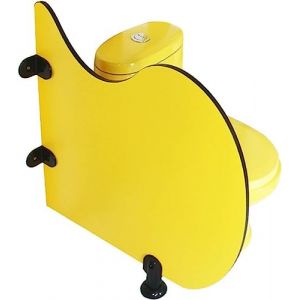 Cloison d'urinoir &Eacute;cran De Confidentialit&eacute; For Urinoir De Dessin Anim&eacute; For Enfants, &Eacute;cran De S&eacute;paration En Bois For Cloison De Confidentialit&eacute; Des Toilettes, Cloison De S&eacute;paration D'&eacute;cran De Protectio (QIANMEI-Specialty Store, neuf)