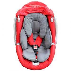 Maxuals Réducteur Universel de Poussette, Siège d'Auto en Coton Respirant Résistant à la Transpiration Coussine de Siège Convient aux Enfants de 0 à 12 Mois (Maxuals, neuf)