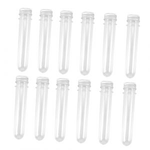 Alipis 12 Pièces Embouteillée Conteneurs Test Voyage Récipient Articles De Toilette Tubes Indemne Éprouvette (Calloway Pagan, neuf)