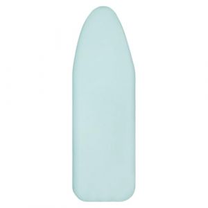 LUKDUNG Housse de table à repasser en coton avec élastique pour centrale vapeur - Convient pour les tables à repasser de 120 à 125 cm x 40 à 46 cm - Bleu (LIK, neuf)