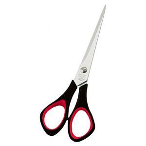 Efco Ciseaux universels pour gaucher - Noir/rouge, 16 cm (Micro Passion 76, neuf)