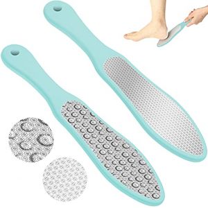 RoserRose Rapeuse Pieds, Rape Pied, Rape Pieds, Rappe Pieds PéDicure, RâPe Pied, Lime Pied Acier Inoxydable Double Face Pour Peaux Mortes Et Callus Peeling, Pedicure Professionnel Pour Pied - Blue (Roserrose, neuf)