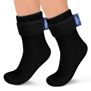 Hilph Poche de Glace Cheville Chaussettes de Thérapie par Le Froid Poche Froide en Gel Réutilisable, Poche de Glace par Le Froid Appliquer des Compresses Froides et Chaudes pour L'enflure L'entorse (Hilph Store, neuf)