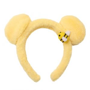 Bandeau d'oreilles en peluche - Bande d'oreille &agrave; fourrure pour filles, accessoire de costume moelleux | Adorable cerceau &agrave; cheveux pour les tenues de f&ecirc;te, routine de soin de la peau, s'habiller, des (mingia, neuf)