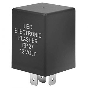 EP27 5-Pin LED Clignotant Flash Relais pour Clignotant Hyper Flash Fix 12V pour LED Lumi&egrave;res (Sugreat, neuf)