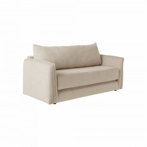 Canap&eacute; d&eacute;plimousse velours c&ocirc;tel&eacute; Onyx