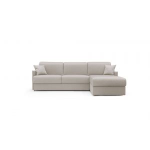 Canapé d'angle réversible tissu déhoussable Arthur