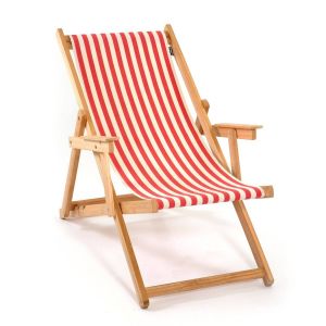 Chilienne Pliante avec Accoudoirs en Bois LONA