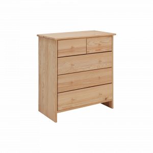 Commode bois massif 5 tiroirs Iris ESAT LE HAMEAU