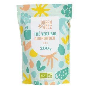 Greenweez - Th&eacute; vert Gunpowder Bio vrac 200g