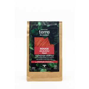 Terre De Couleur - Coloration Végétale Progressive Rouge Acajou 100 g