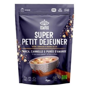 Iswari - Super petit-déjeuner maca cannelle amande bio 360g