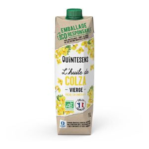 Quintesens - Huile de colza vierge 1L