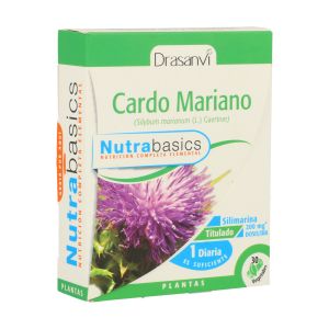Drasanvi - Nutrabasics Milk Thistle 30 capsules