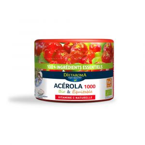 Dietaroma - Acérola 1000 goût cassis 60 comprimés