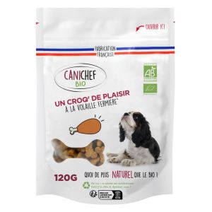 Canichef - Friandise Plaisir chien bio 120g