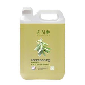 Ce'bio - Shampoing fortifiant Quinquina sauge citron 5L