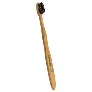 Bioseptyl - Brosse à dents adulte en bois - medium verte