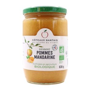 Côteaux Nantais - Dessert de pommes mandarine bio 630g