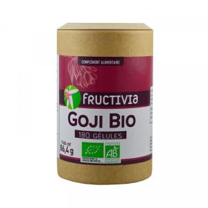 Fructivia - Goji Bio - 180 gélules végétales de 375 mg