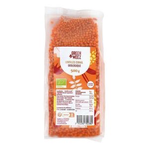 Greenweez - Lentilles corail bio 500g