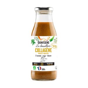 Quintesens - Bouillon de viande bio riche en collagène 240ml