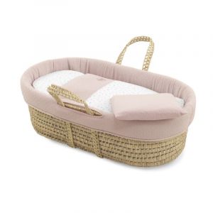 Cambrass - Couffin bébé Matelassé Lapin Beige 39x80x25 cm