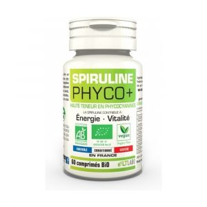 Lt Labo - Spiruline BIO Phyco + 60 comprimés