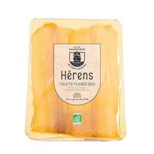 Herens - Truite fumée d'eau douce bio 3 tranches 130g