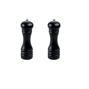 Fm Professional - Set de 2 Moulins à poivre manuel noir FM Professional