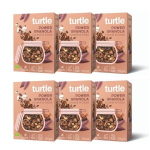 Turtle - 6 x POWER Granola Coco et Cacao