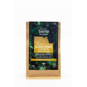 Terre De Couleur - Coloration Végétale Progressive Blond Foncé Lumière 100 g
