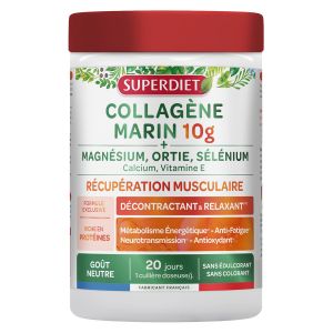 Superdiet - Collag&egrave;ne marin r&eacute;cup&eacute;ration musculaire - Poudre 240g