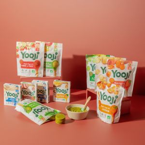 Yooji - Pack 4-7 mois : Purées lisses BIO - 35 à 55 repas