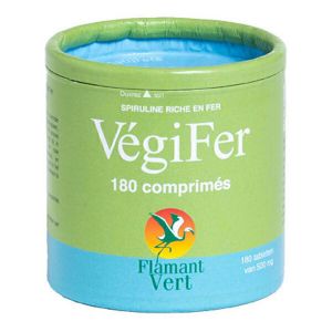 Flamant Vert - Vegifer x 180 comprimes de 500mg